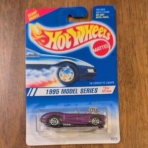 Hot Wheels 1995 Model Series '58 Corvette Coupe Collector #341